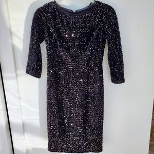 Eliza J sequins evening dress 2P